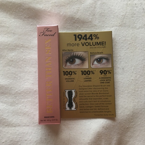Sephora Other - Too Faced Better Than Sex Mascara travel size